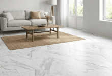 Vinylboden in Marmoroptik