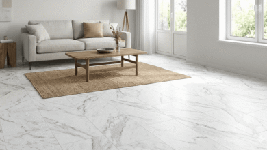 Vinylboden in Marmoroptik