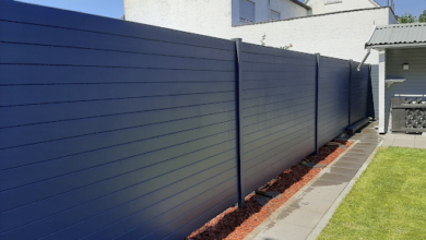 Blickdichte Zäune aus Aluminium