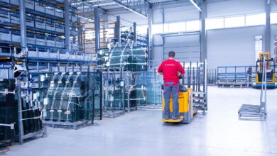 Fensterproduktion in Polen