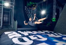 Produktion von Trampolinparks und Indoor-Spielplätzen