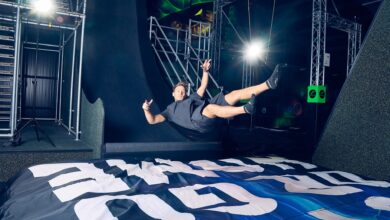 Produktion von Trampolinparks und Indoor-Spielplätzen