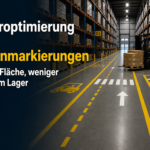 Lageroptimierung durch Bodenmarkierungen