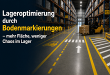 Lageroptimierung durch Bodenmarkierungen