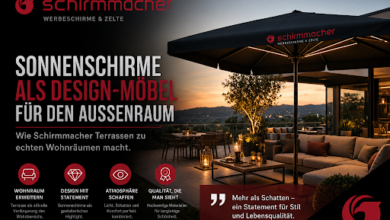 Sonnenschirme als Design-Möbel für den Außenraum: Wie Schirmmacher Terrassen zu echten Wohnräumen macht Sonnenschirme als Design-Möbel für den Außenraum