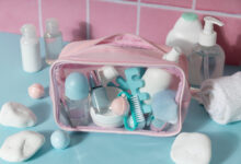 Wasserflasche waschen